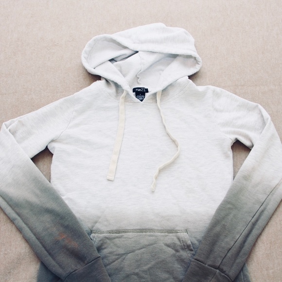 Rue 21 Olive Green Ombré Sweatshirt - Picture 2 of 3